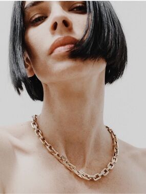 Eddie Borgo Supra Link Chain Collar Necklace